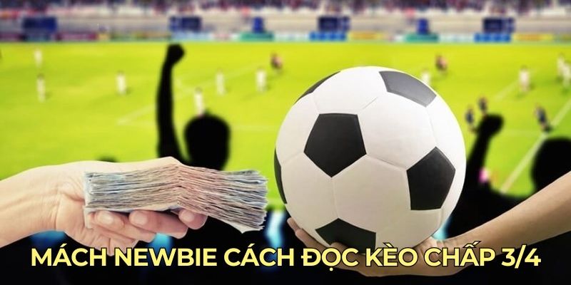 Mách newbie cách đọc kèo chấp 3/4